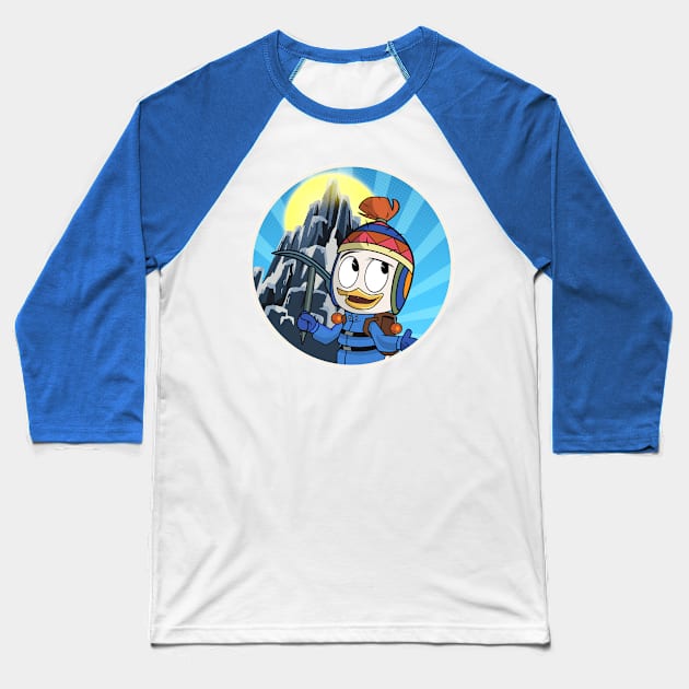 Dewey Baseball T-Shirt by Number1Robot